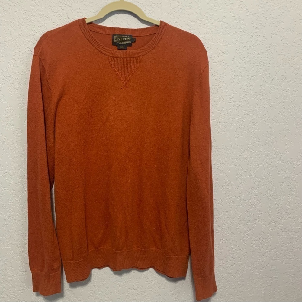 Pendleton Men’s 100% Cotton Pullover Long Sleeve Sweater